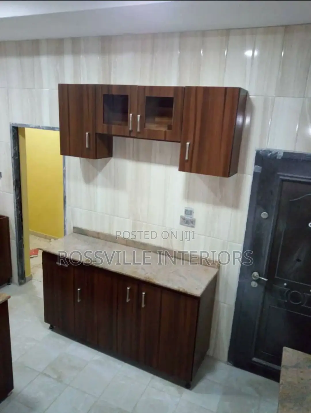Kitchen Cabinets and Tiles Installation