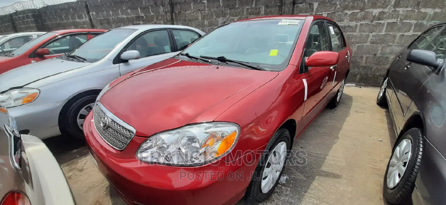 Toyota Corolla LE 2004 Red