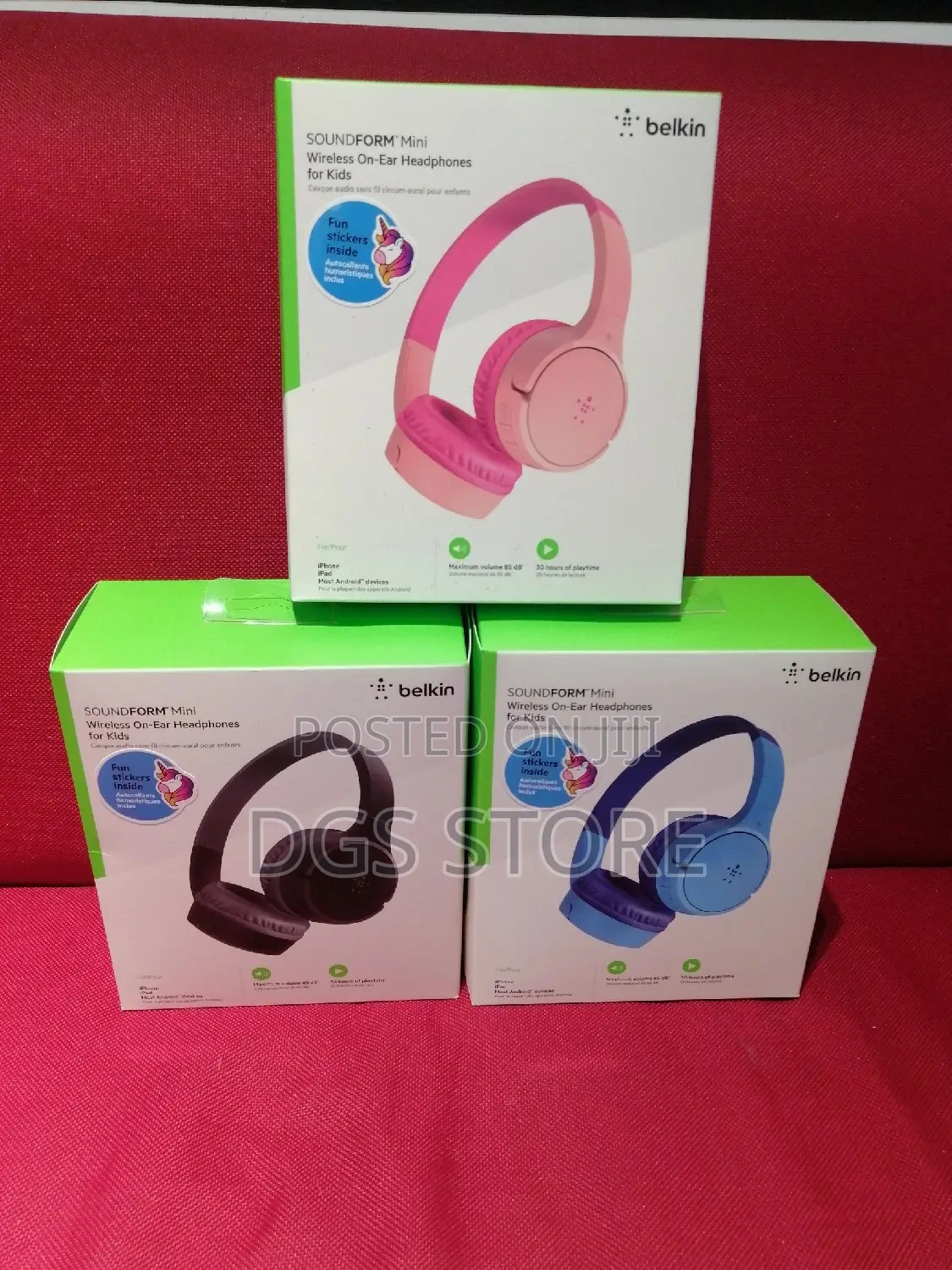 Belkin Soundform Mini Bluetooth on Ear Headphone for Kids