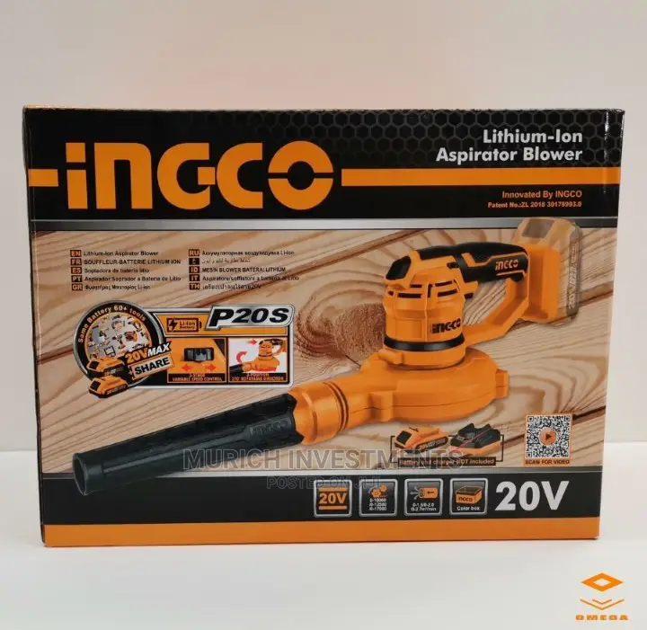 Ingco Cordless Aspirator Blower 20v