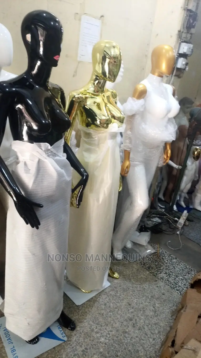 Female Mannequins of Different Colours