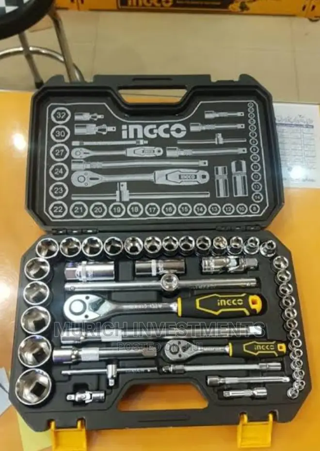 SOCKET SET – 44pcs – INGCO