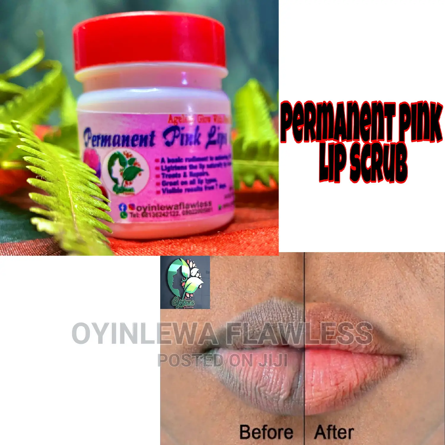 Pink Lips Scrub Balm
