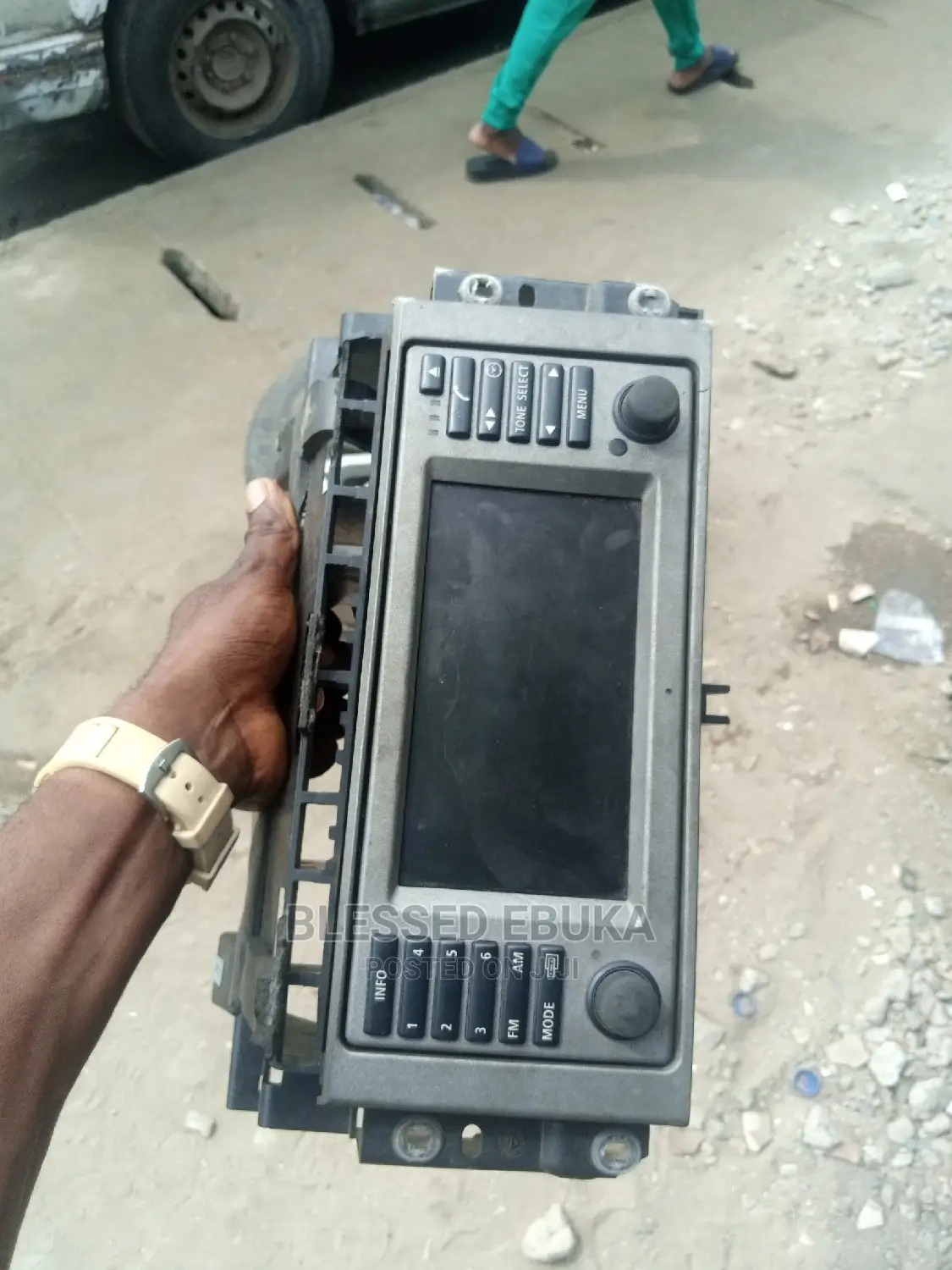 Range Rover Vogue 2003 Radio Screen