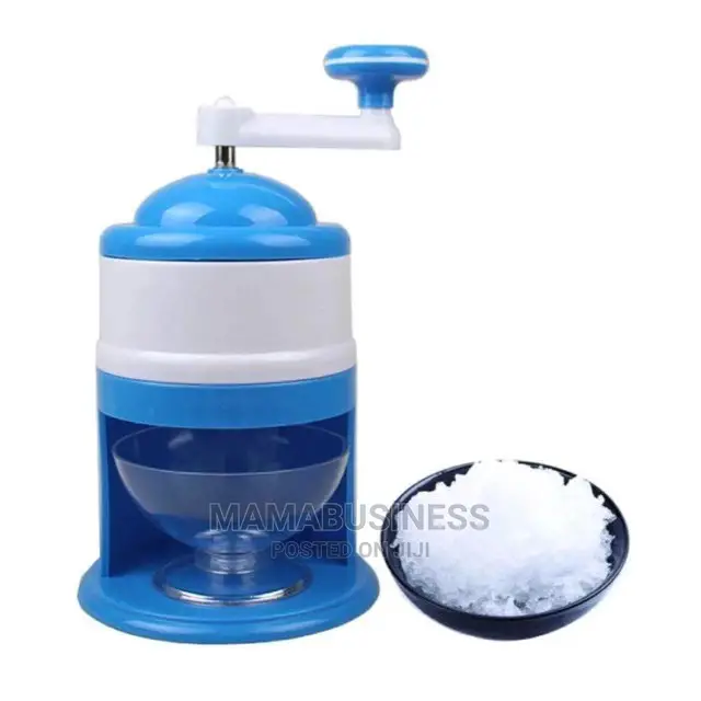 Manual Ice Crusher and Chopper - Blue