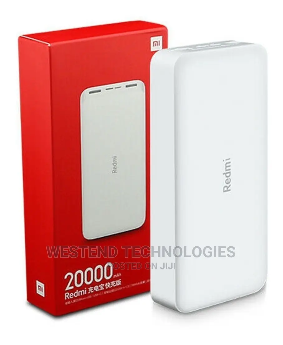 Redmi Mi 20,000mah Power Bank With Usb Type C Output