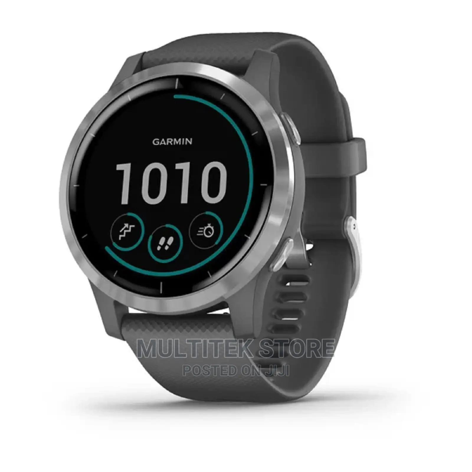 Garmin Vivoactive 4 Shadow Grey With Silver Hardware