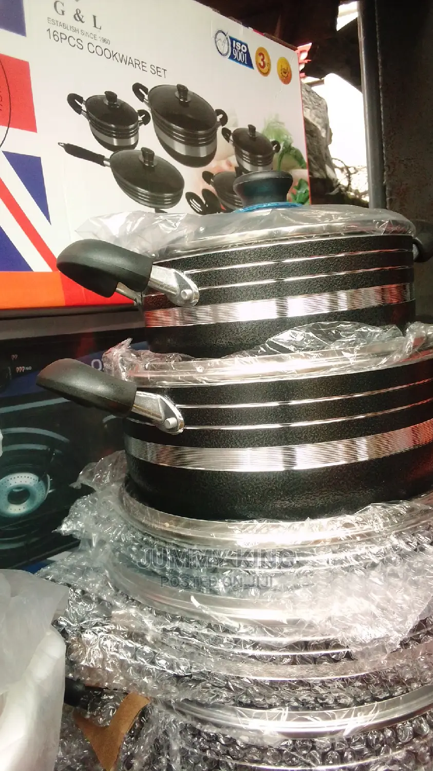 Set of Non-Stick Pots