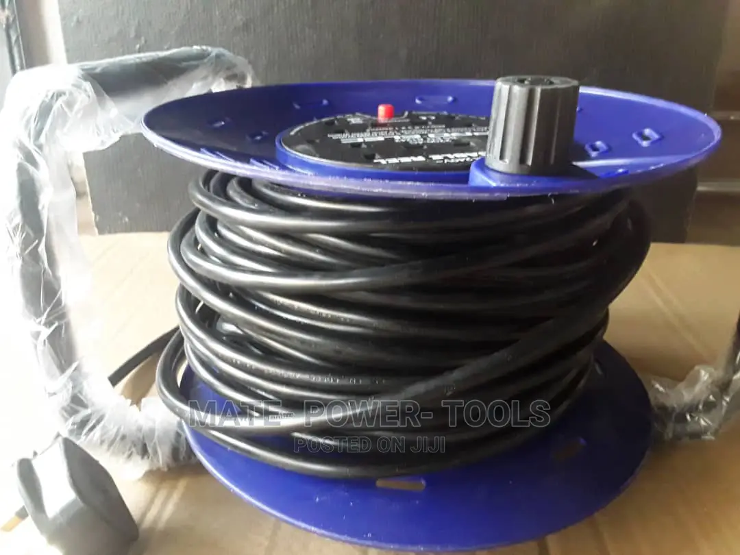 Pro-Elec Mains Extension Metal Cable Drum 2200-4-25m