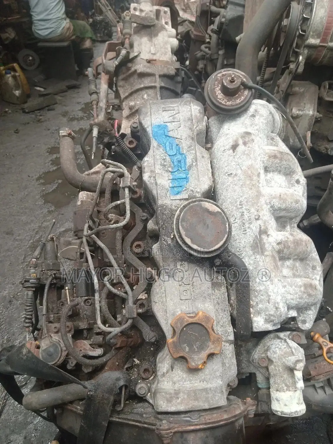 Nissan Vanette Bus Diesel Engine