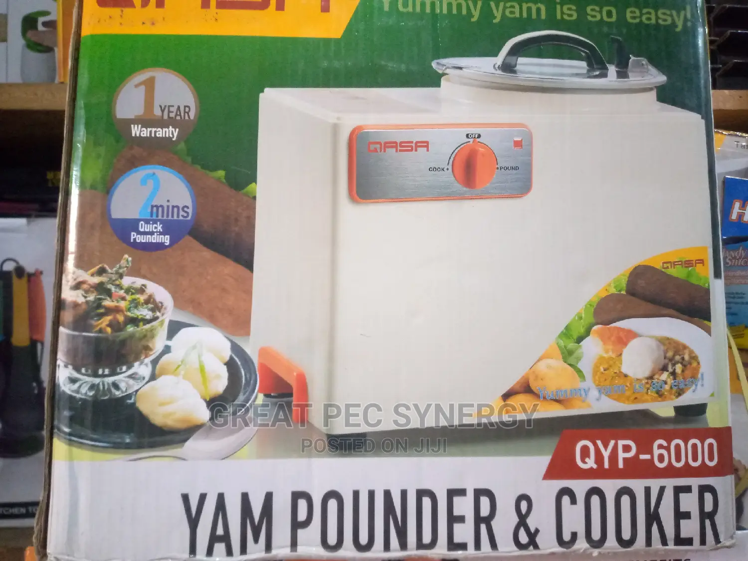 Yam Pounder Cooker