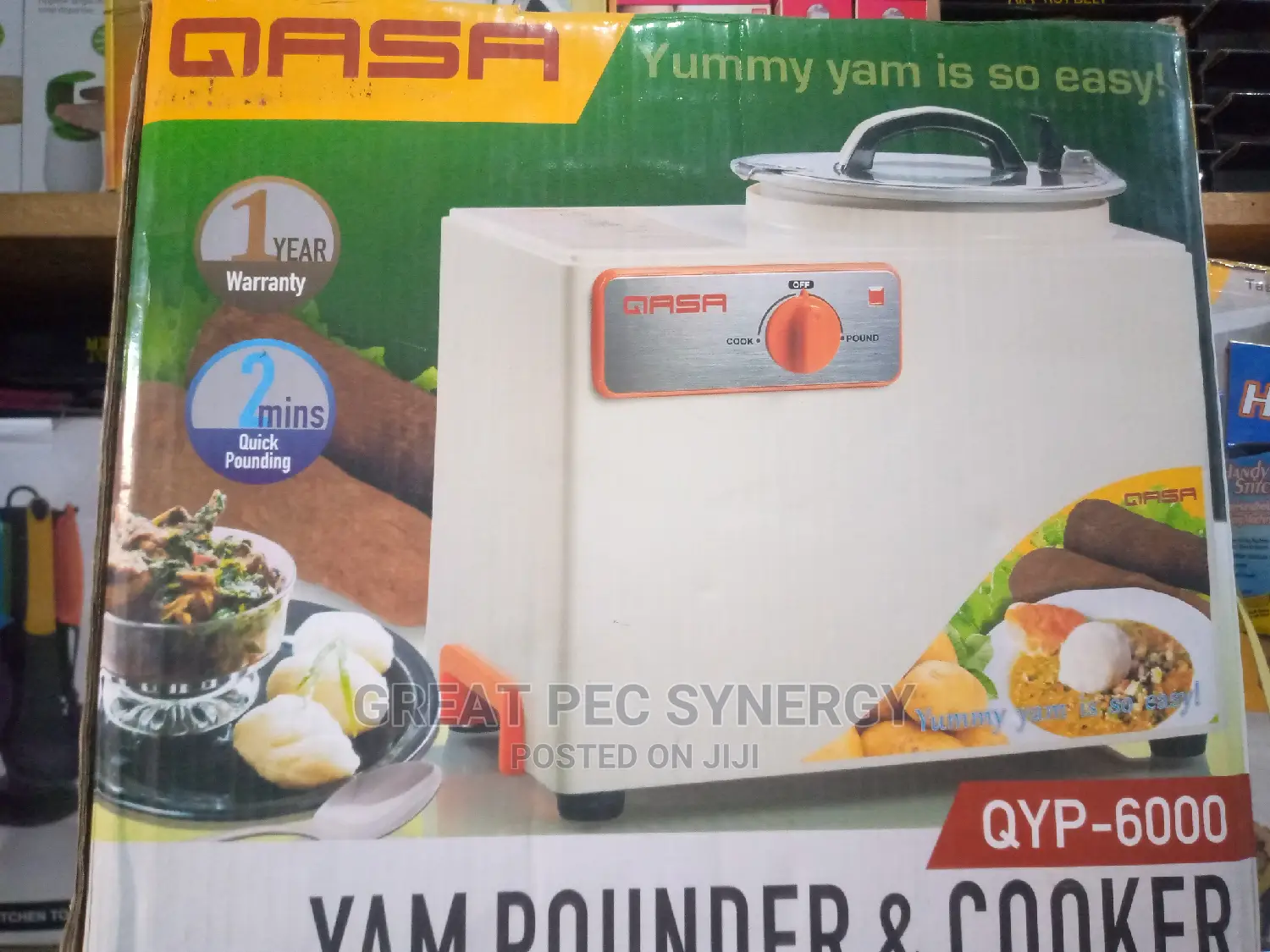 Yam Pounder Cooker