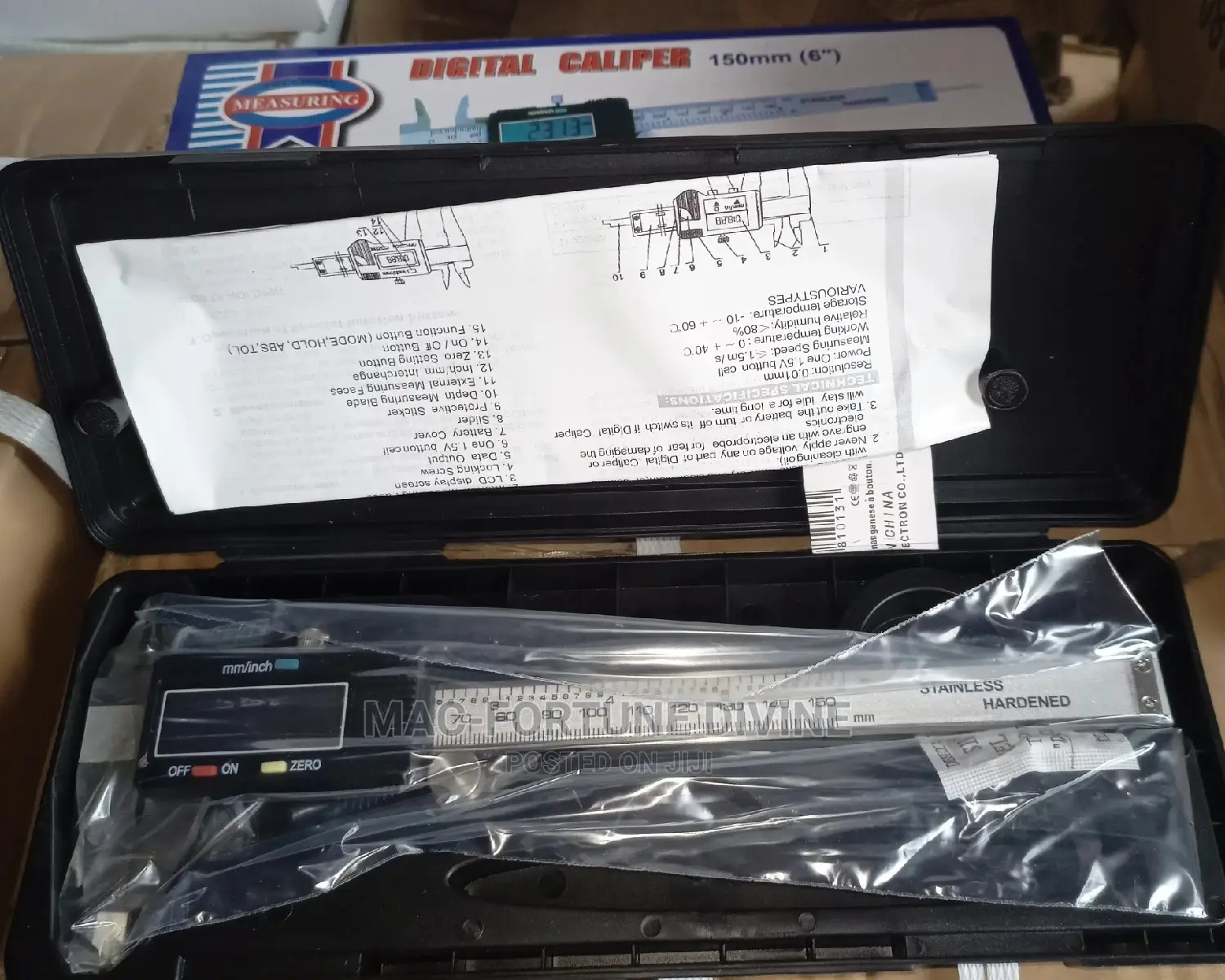 Original Digital Vernier Caliper 6inches(150MM)