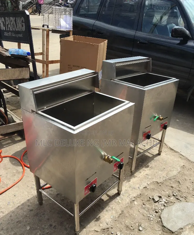 Single Tank Industrial Gas Deep Fryers Available for Sale