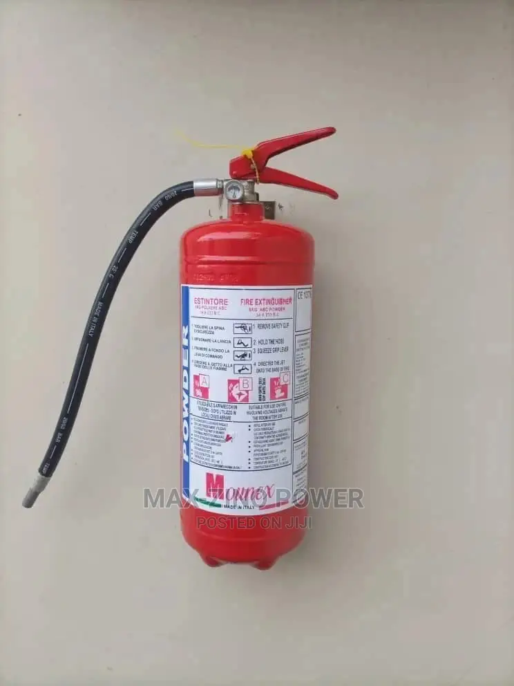 6kg Dry Power Portable Fire Extinguisher