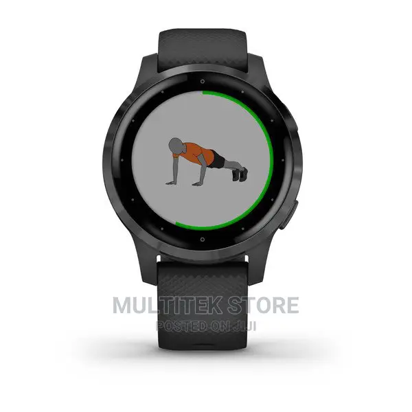 Garmin Vivoactive 4S Black With Slate Hardware