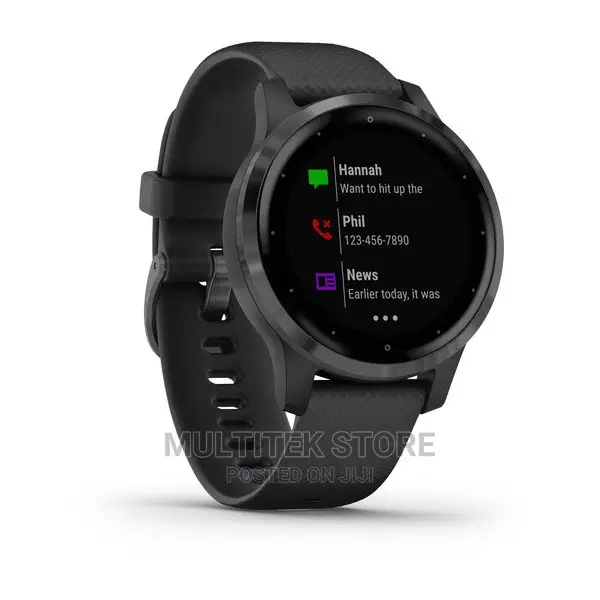 Garmin Vivoactive 4S Black With Slate Hardware