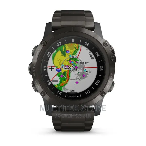 Garmin D2 Delta PX Aviator Watch With DLC Titanium Band