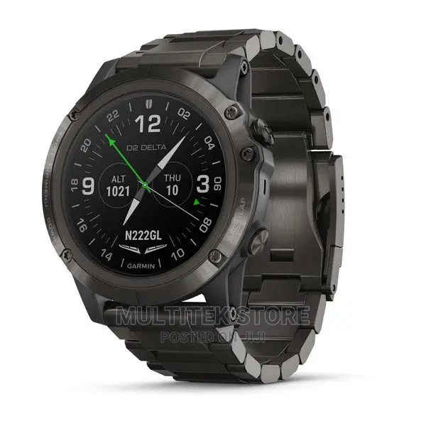 Garmin D2 Delta PX Aviator Watch With DLC Titanium Band