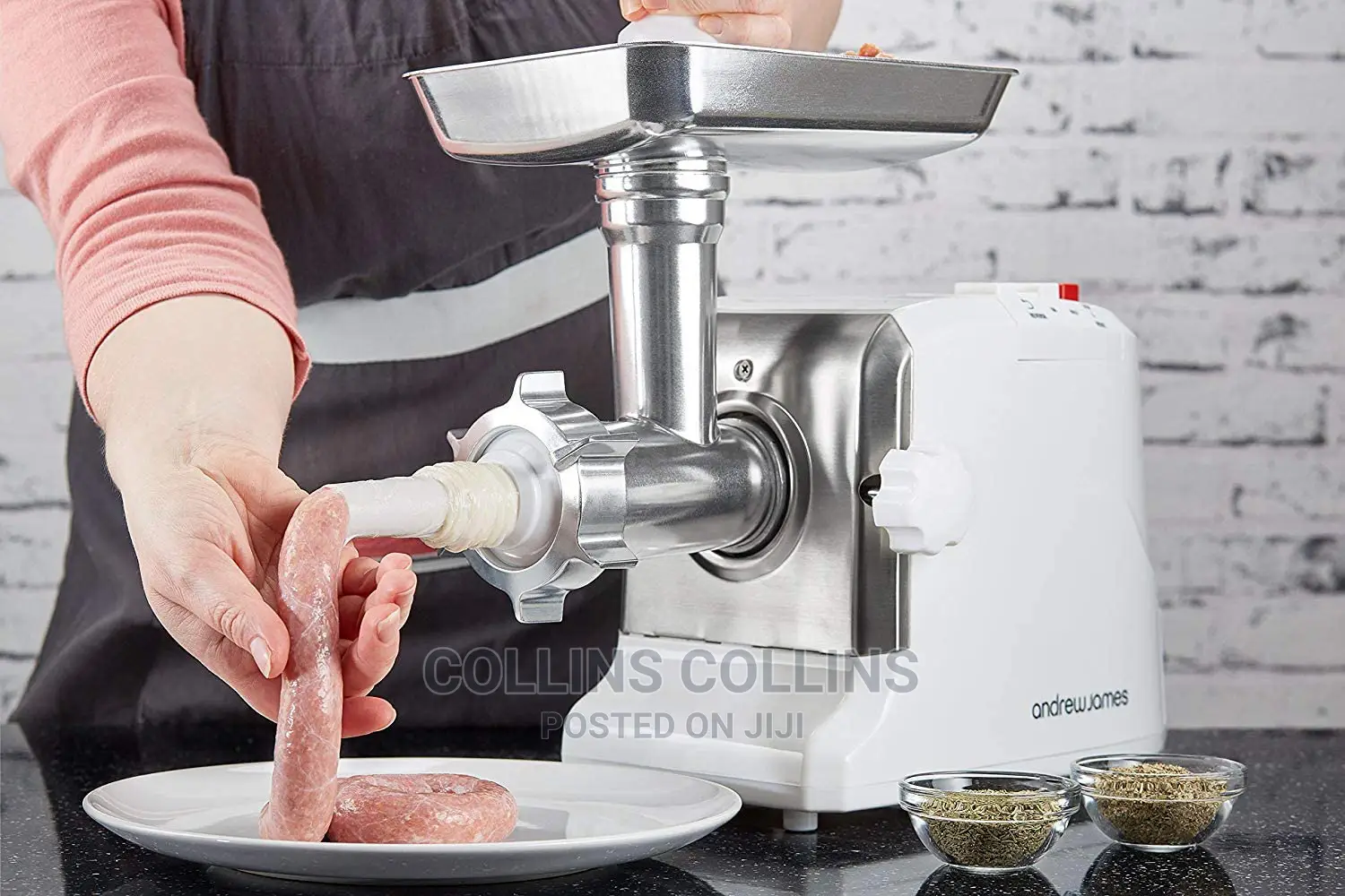 Andrew James Meat Mincer Grinder Sausage Maker