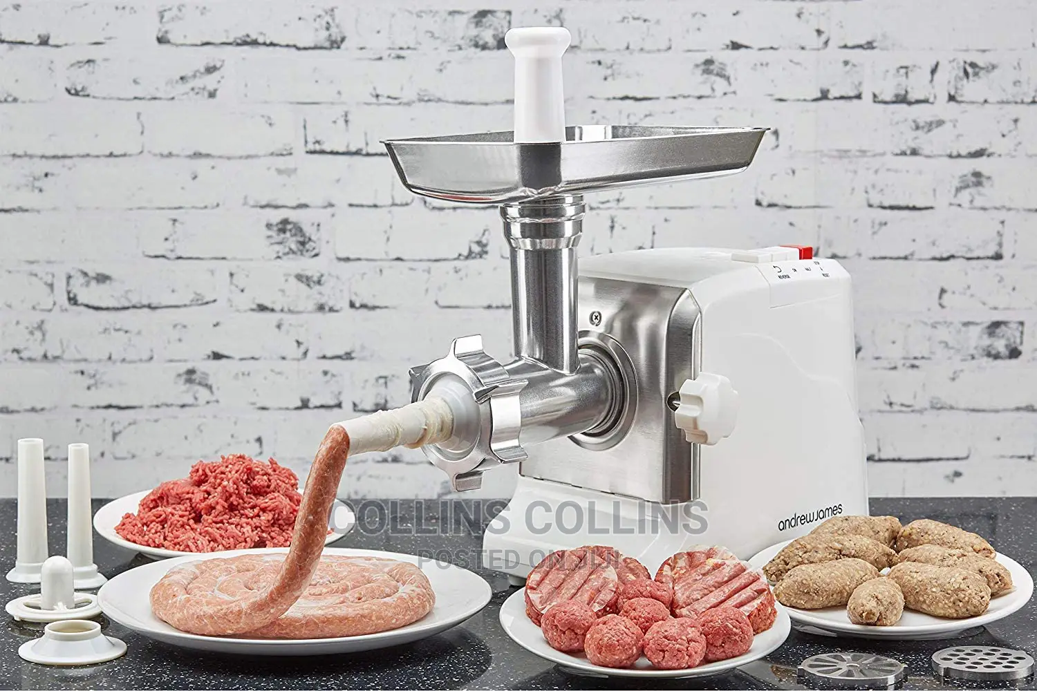 Andrew James Meat Mincer Grinder Sausage Maker