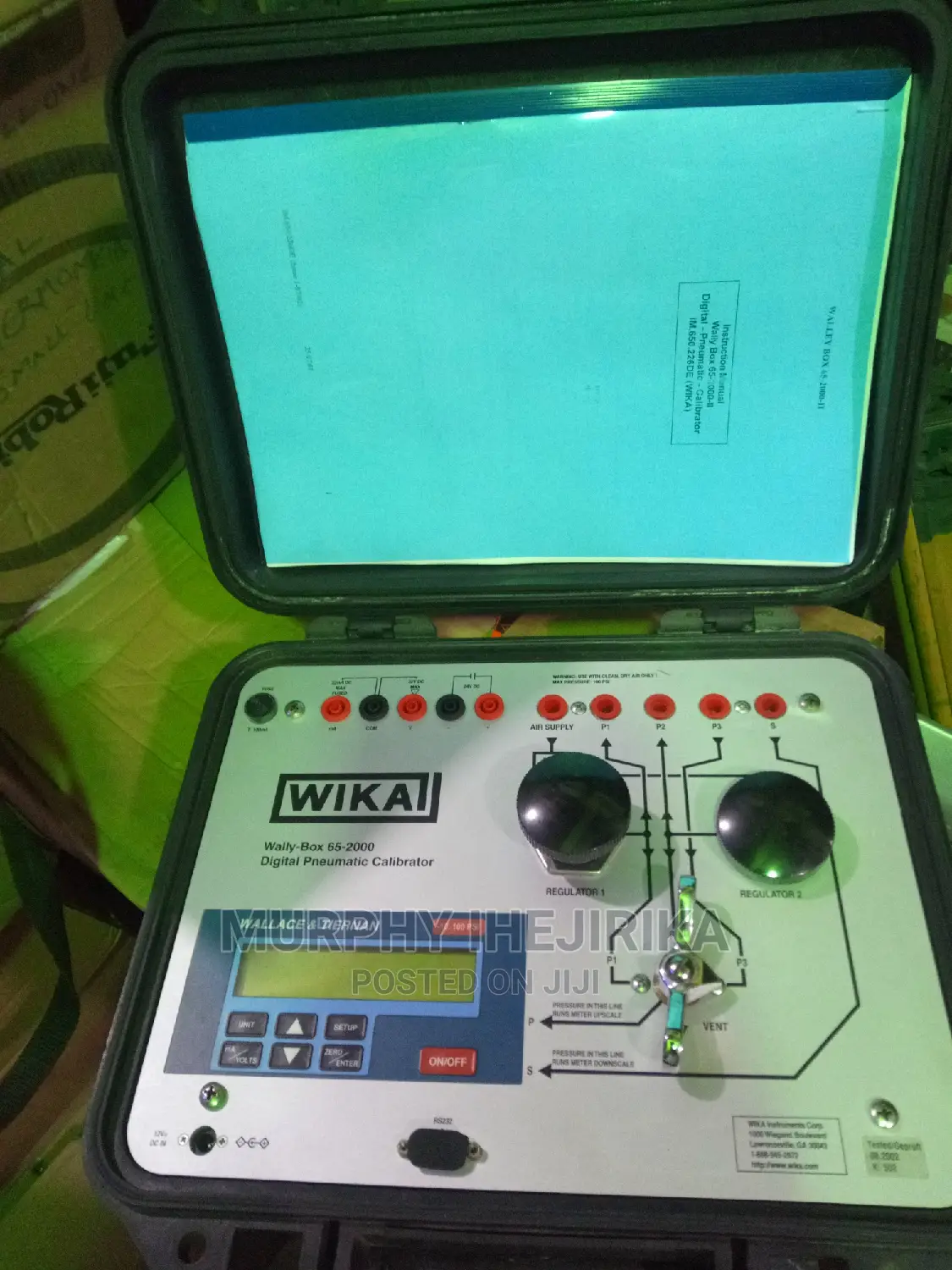 Digital Pneumatic Calibrator
Wallybox 65-2000