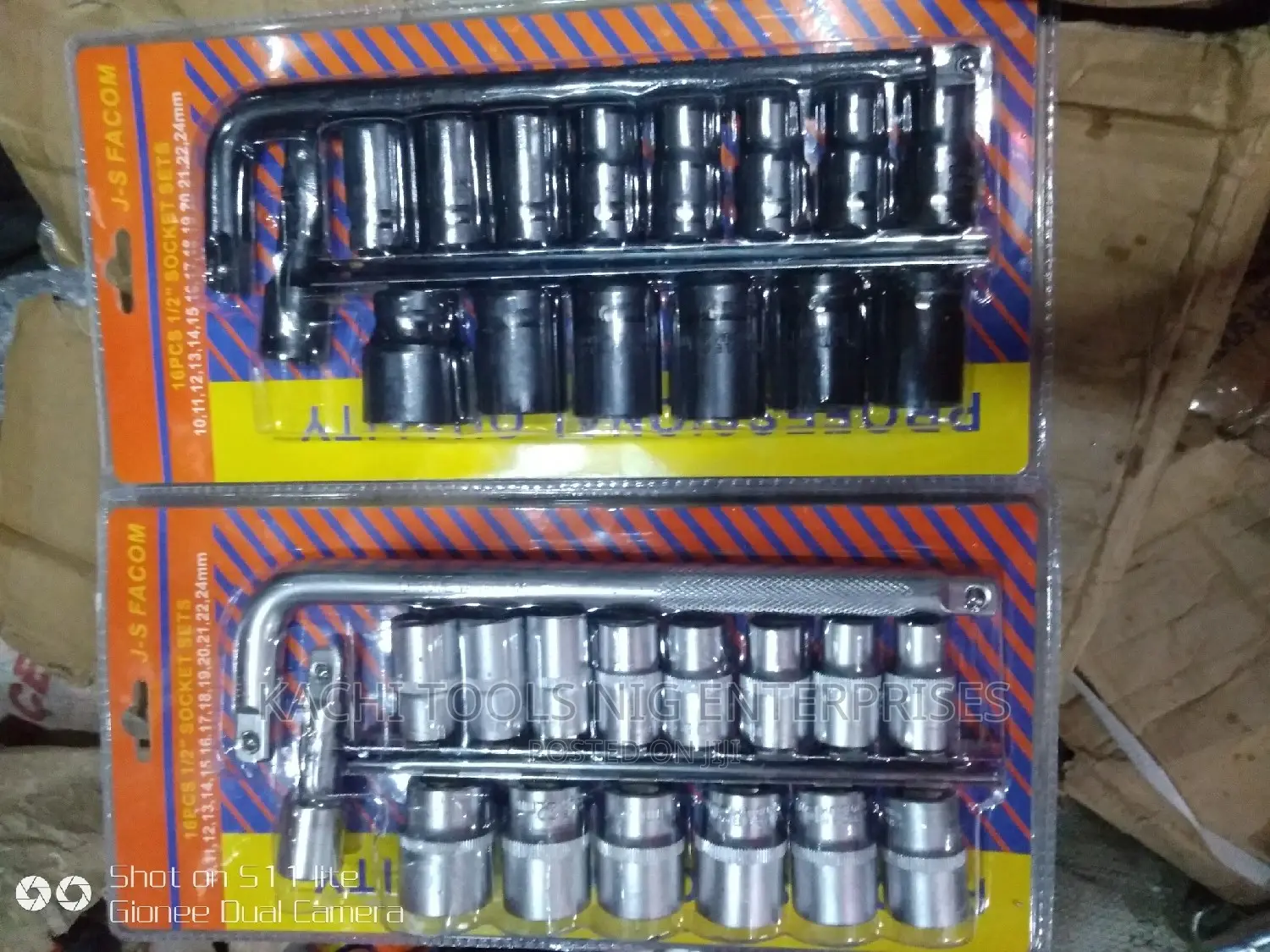 Set Of Medium Socket Wrench Set
