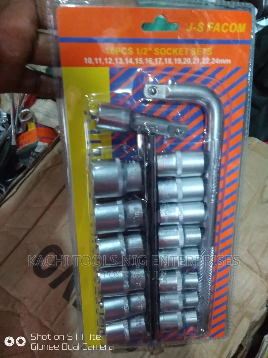 Set Of Medium Socket Wrench Set