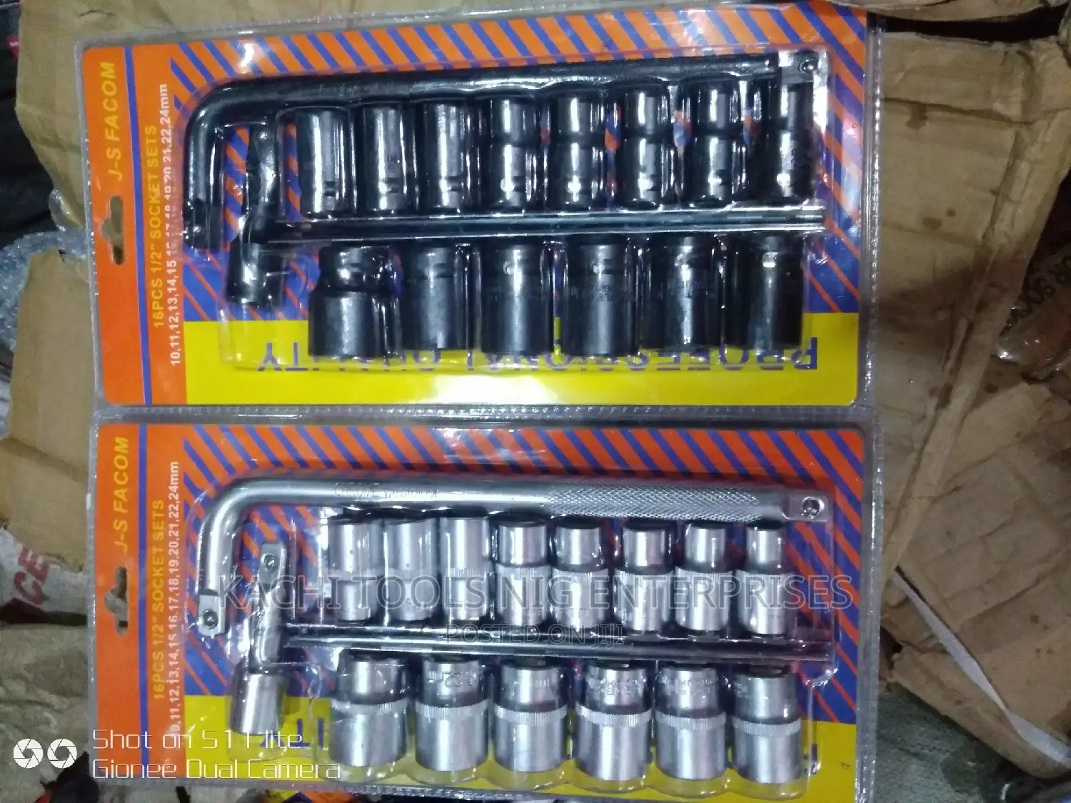 Set Of Medium Socket Wrench Set
