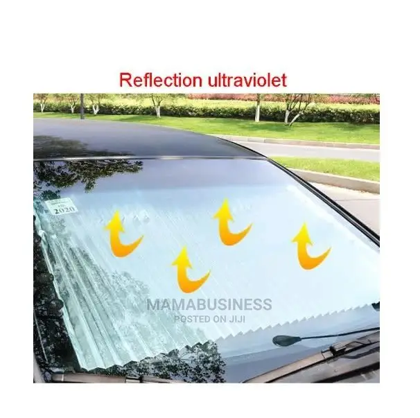 65cm Car Cooling Sunshade Retractable Windshield Cover