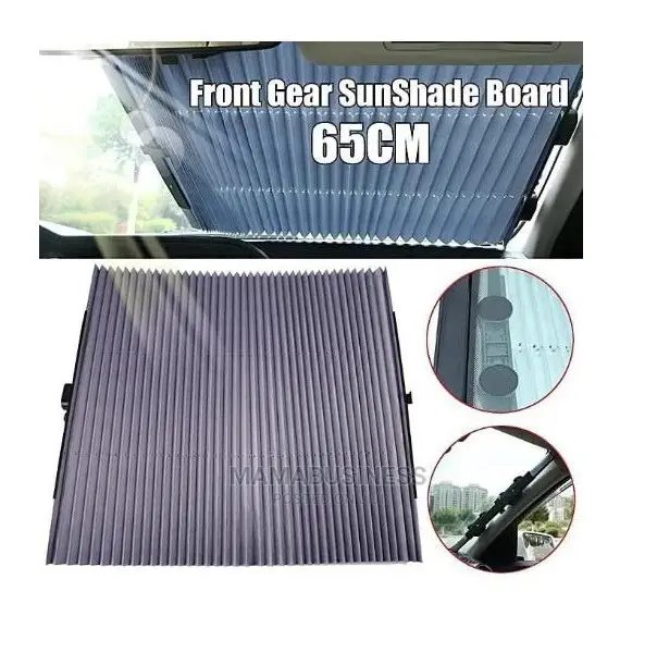 65cm Car Cooling Sunshade Retractable Windshield Cover