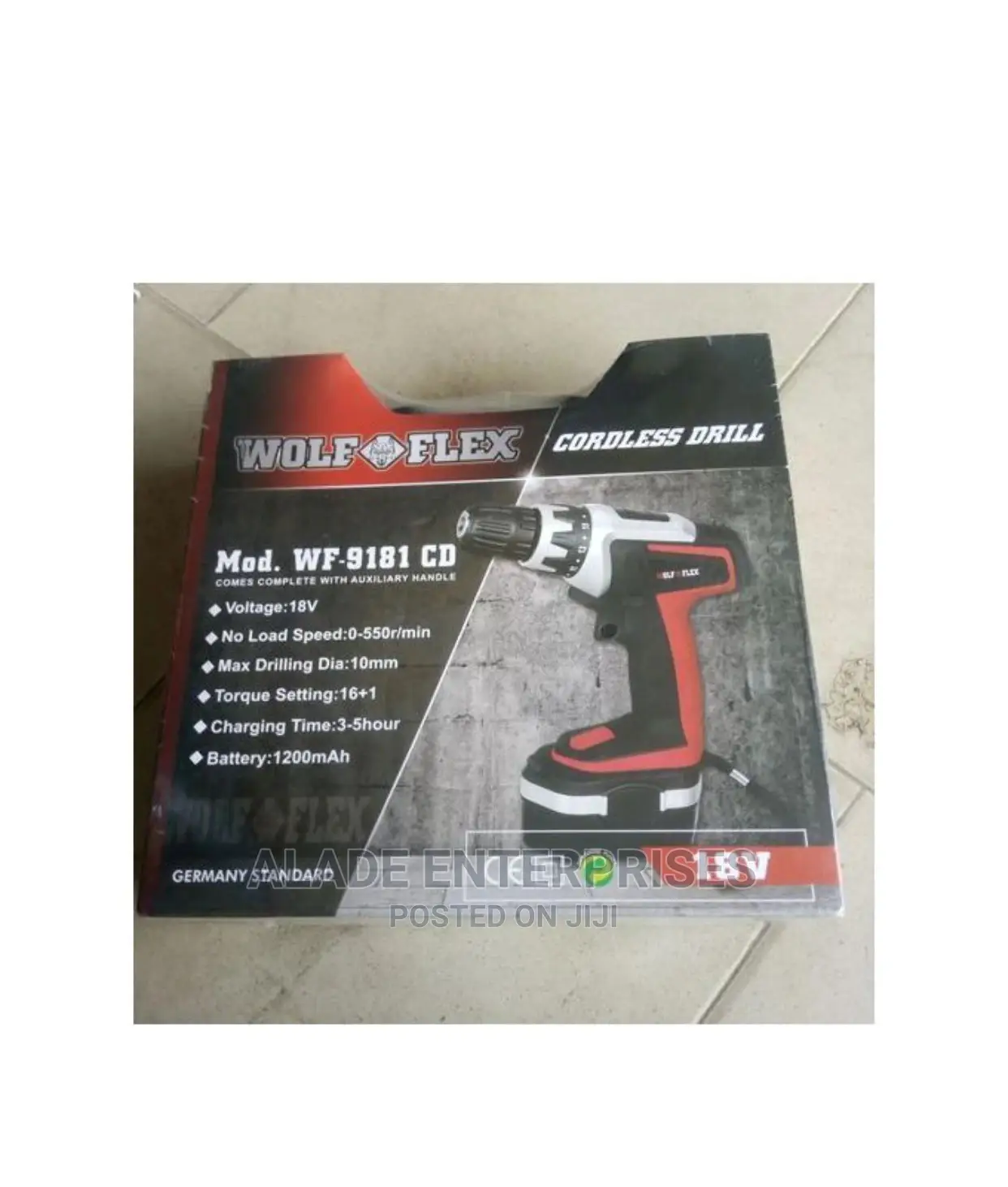18V Cordless Drill