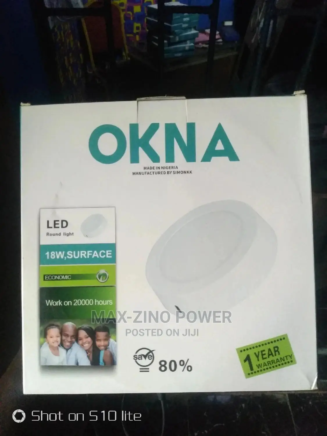 LED ROUND Light 18w