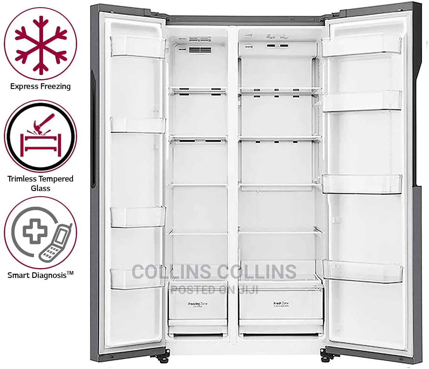 LG 679 L Frost Free Inverter Linear Side-by-Side