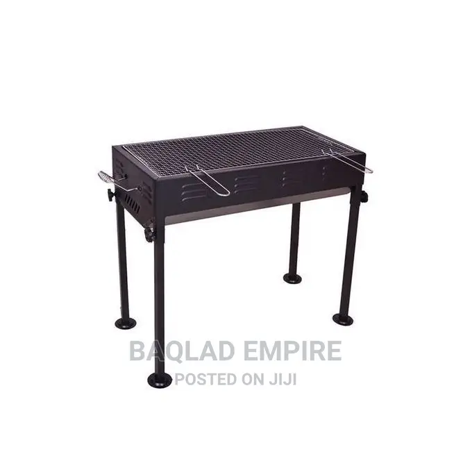 Outdoor Charcoal Grill With Long Stand