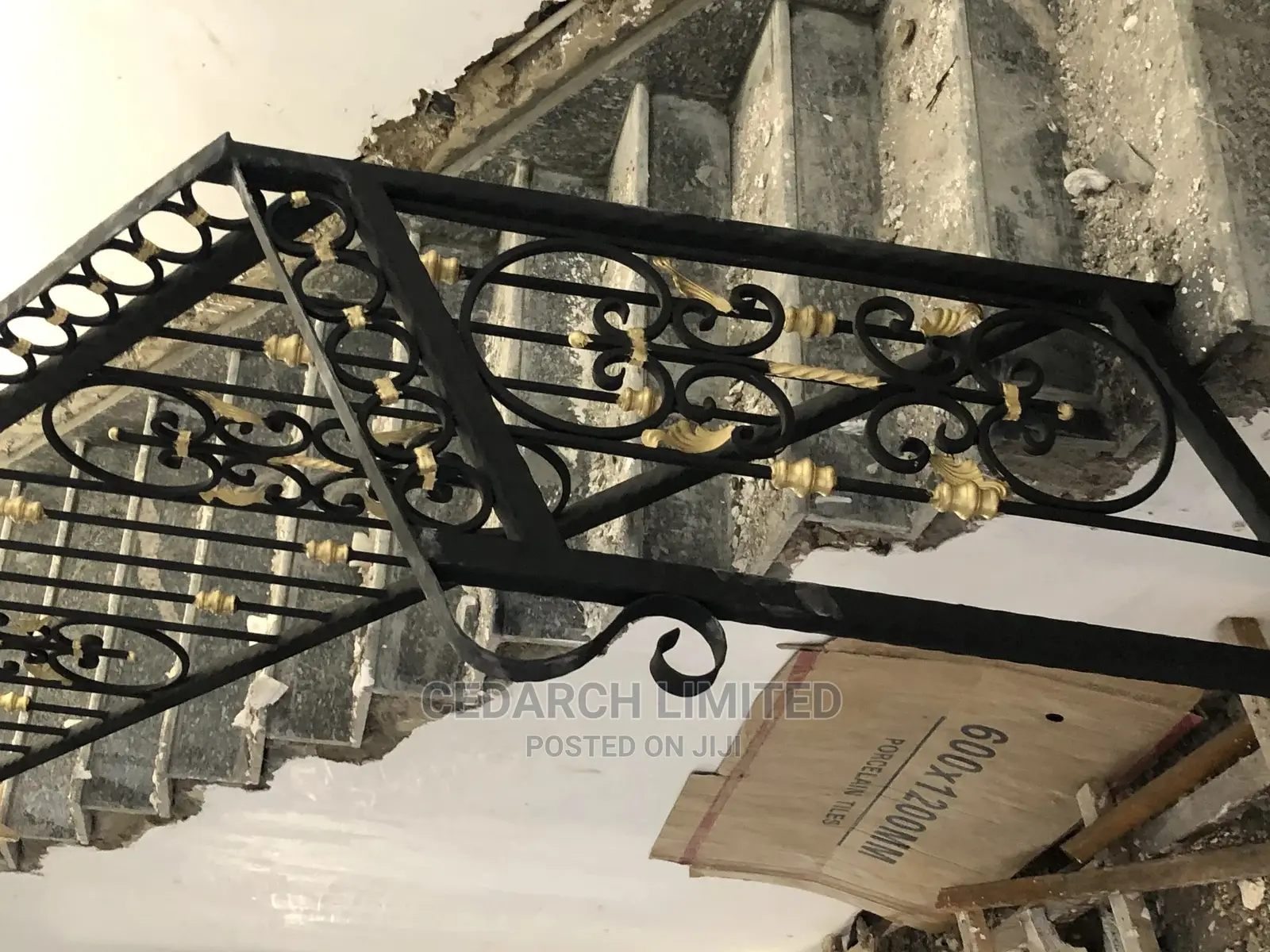 Wrought Iron Handrails and Grills