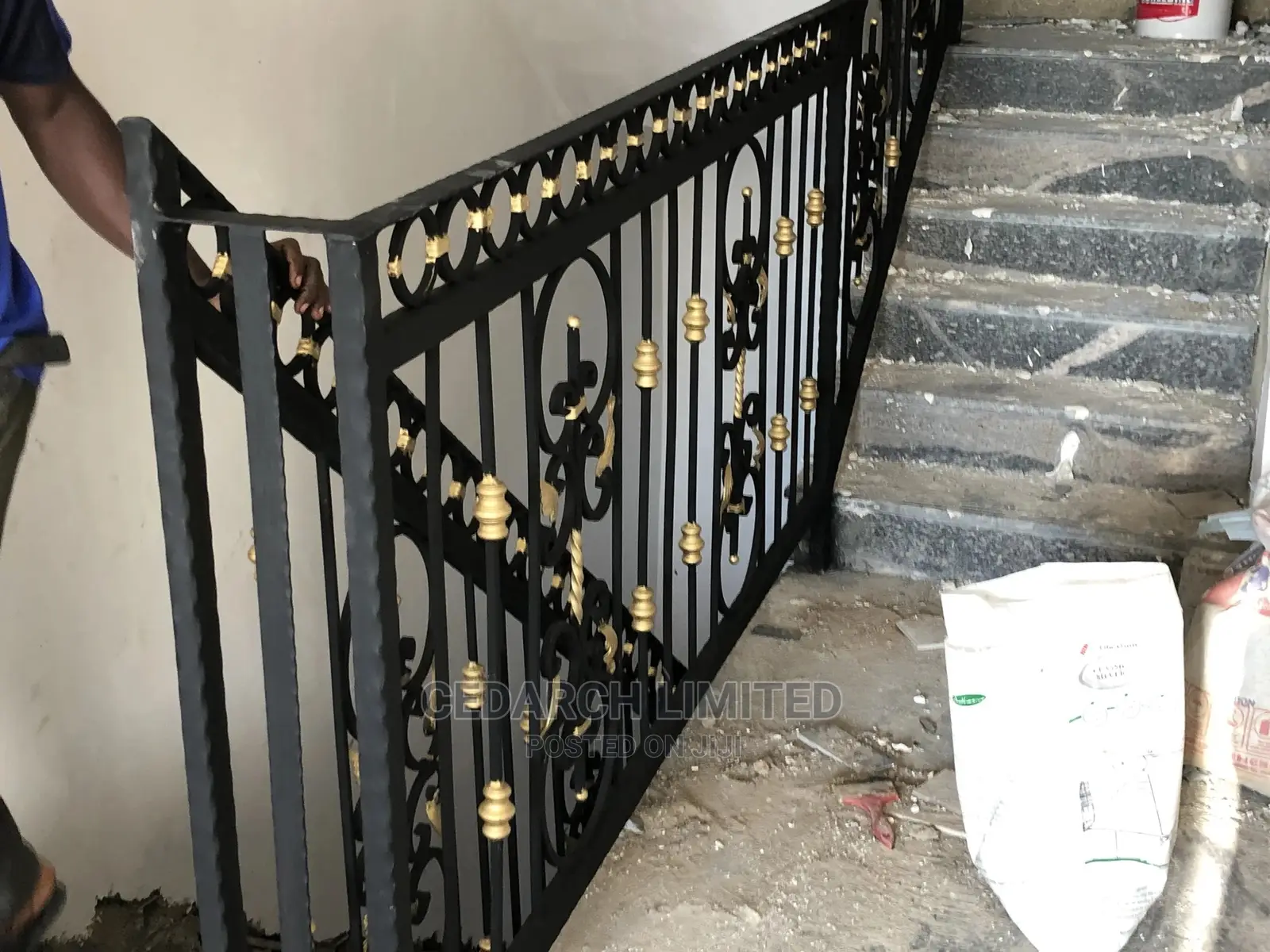 Wrought Iron Handrails and Grills