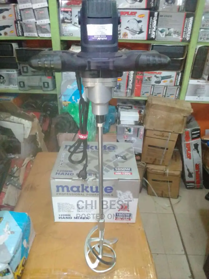 Handheld Electric Cement Mixer for Mortars Concretes