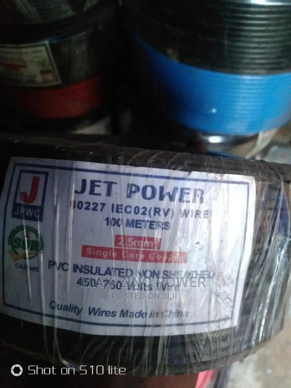 Jet Power 2.5mm Single Core Copper