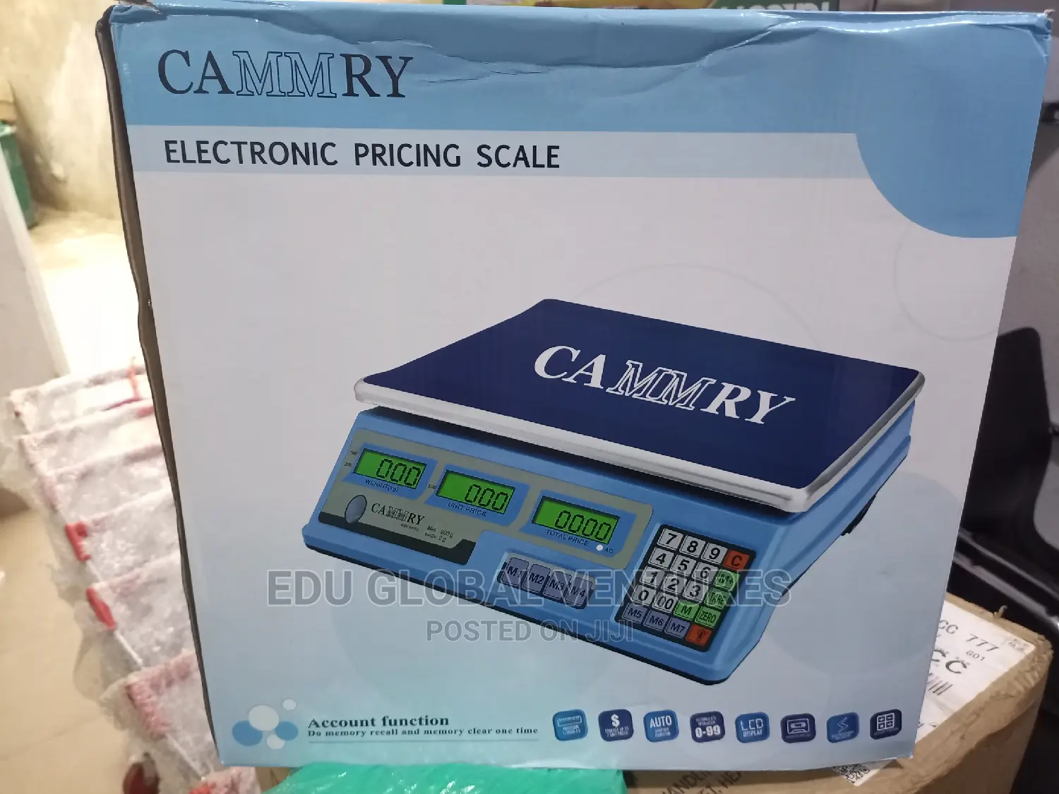 Camry Electronic Pricing Digital Scale 40kg.