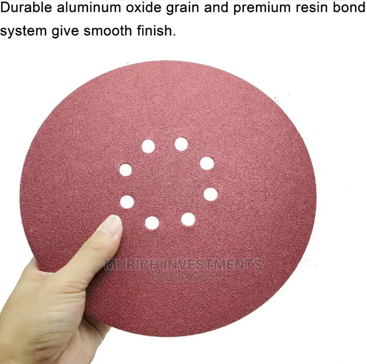 9-Inch 8-Hole Hook-and-Loop Sander Paper for Drywall Sander