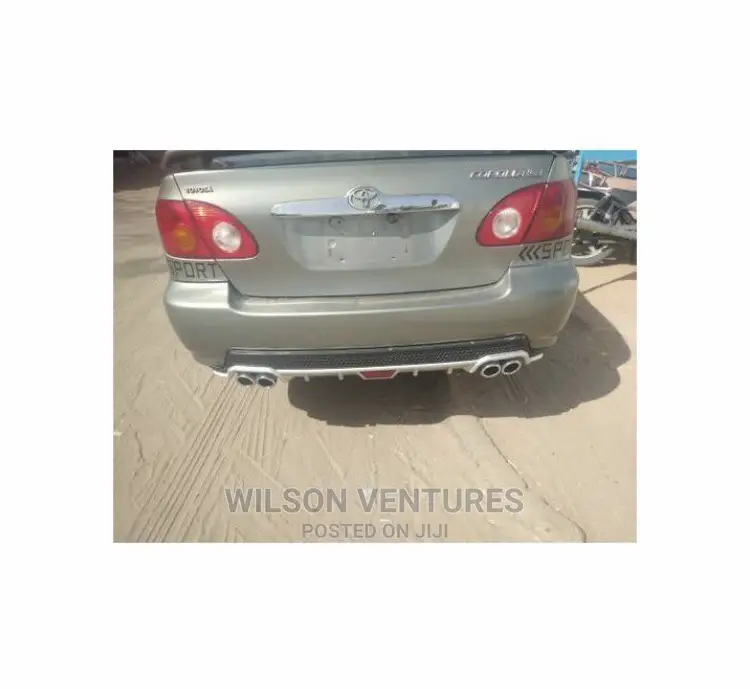 Universal Back Bumper Chrome