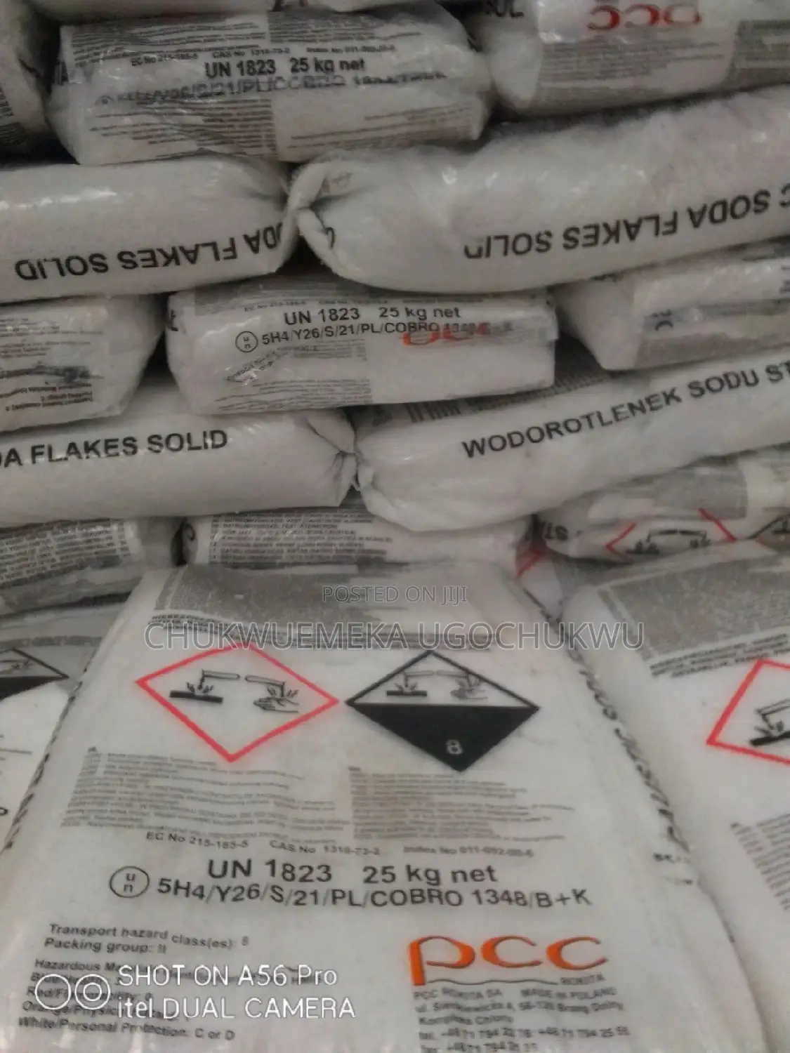Caustic Soda Flakes , for Industrial Used Only.