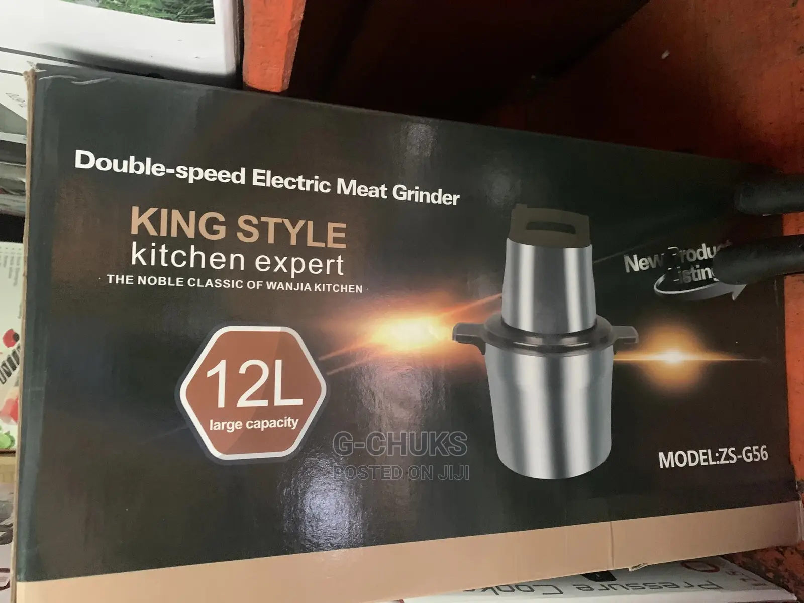 King Style Double-Speed 6L Electric Meat Grinder