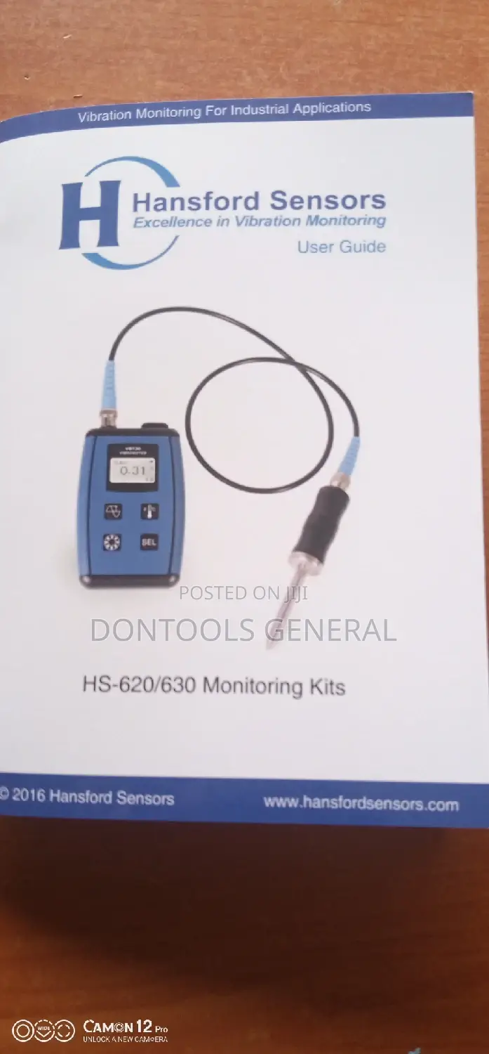 Hansford Sensors HS-620/630 Vibration and Temperature Kits