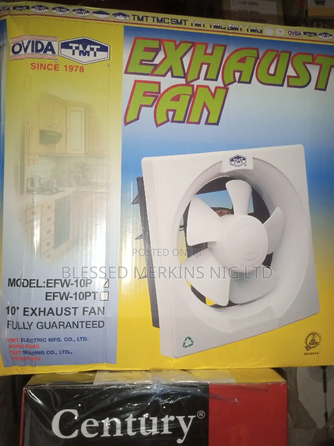TMT EXHAUST FAN 10" Fully Guaranteed