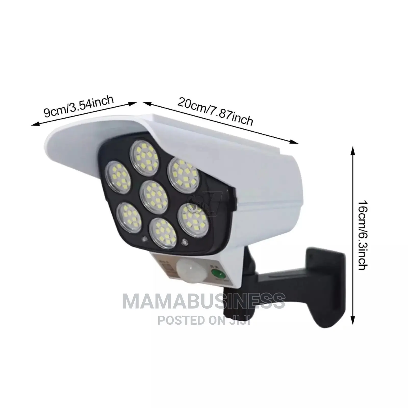 Solar Sensor Light With Remote Control