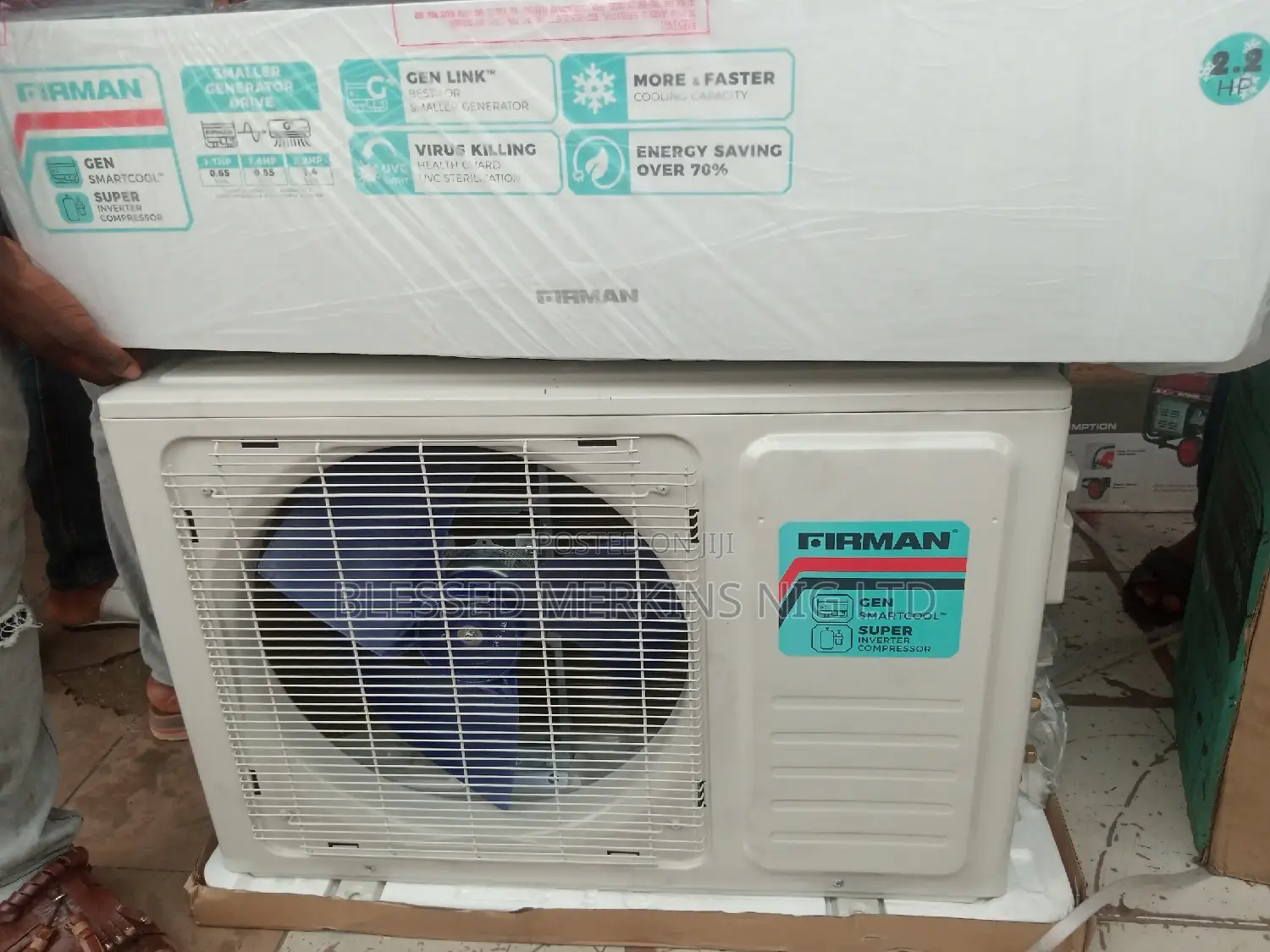 Firman Air Conditioner Gen Cool Inverter 2.2hp