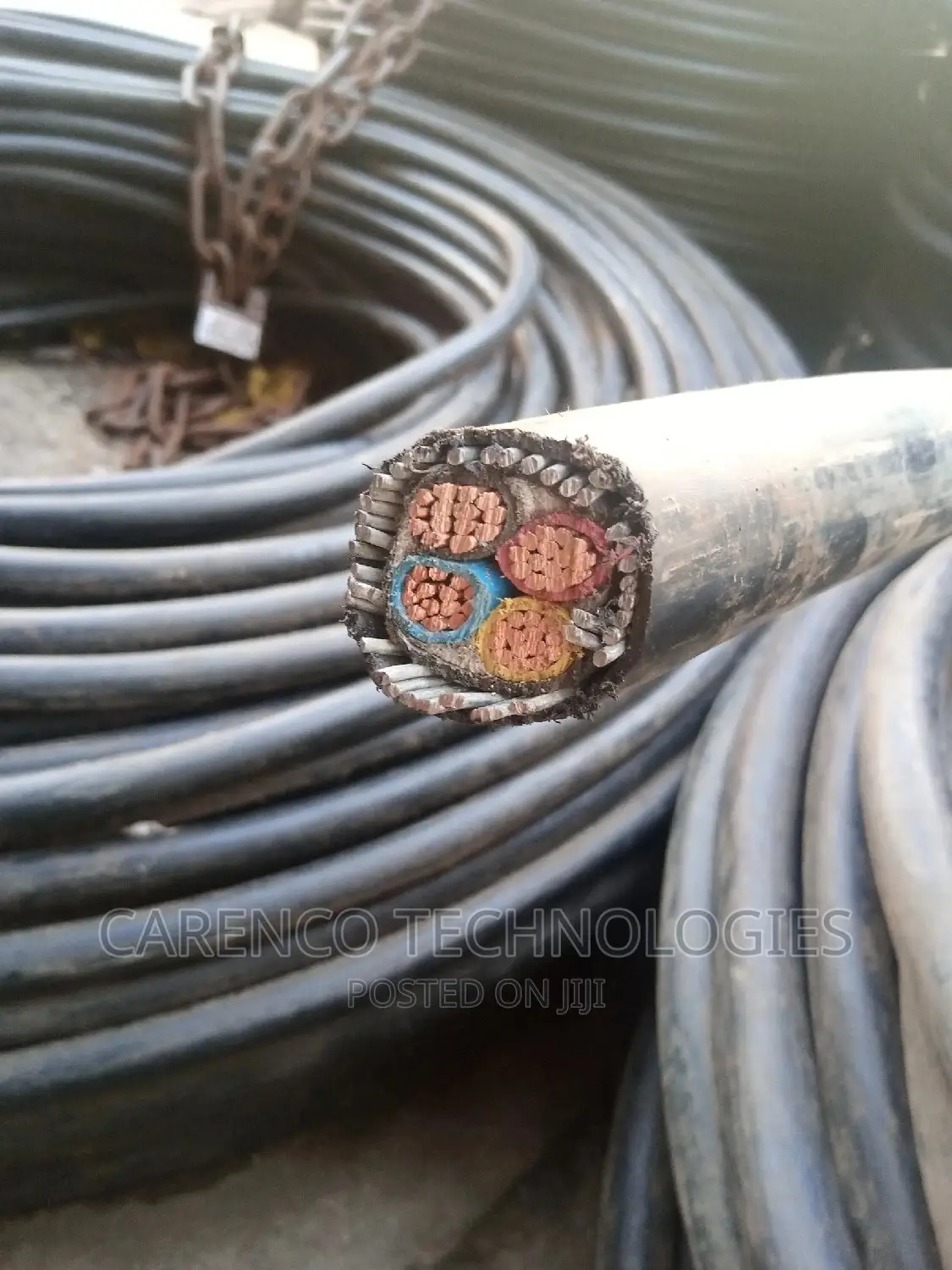 50mm 4core Original Nigeria Armoured Cable