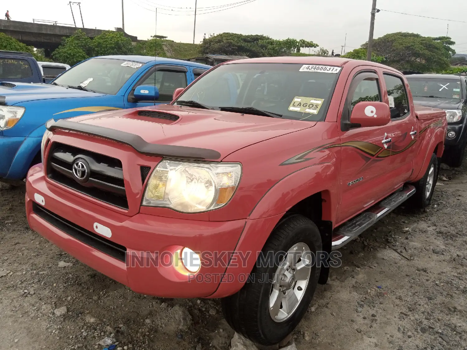 Toyota Tacoma 4x4 Double Cab 2008 Red